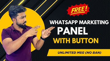 ✅ Free Bulk WhatsApp Marketing Software 2025 | Free Panel Registration | Bulk WhatsApp Sender