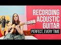 3 Mic’ing Techniques for Recording Perfect Acoustic Guitar