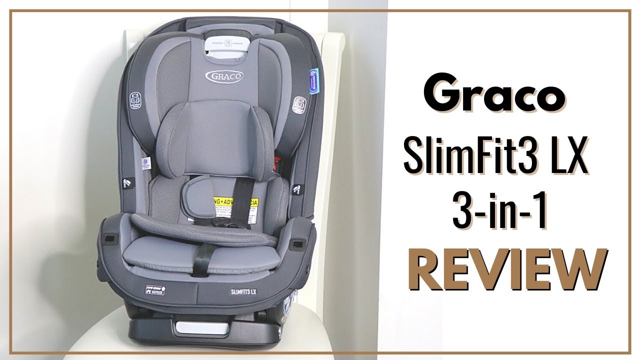 Graco SlimFit3 LX 3-in-1 Car Seat Review & Installation 