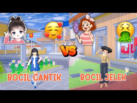 BOCIL CANTIK VS BOCIL JELEK [ SAKURA SCHOOL SIMULATOR ]