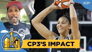 Chicago Sky legend Candace Parker’s impact on future WNBA players | CHGO Sky Podcast