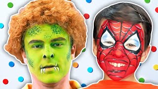 EASIEST Face Paint Designs for Kids (Spider-Man, Trolls, Hotel Transylvania) | We Love Face Paint