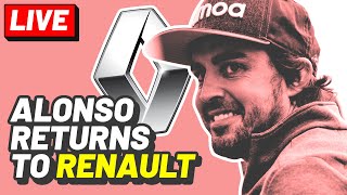 Alonso RETURNS to Renault