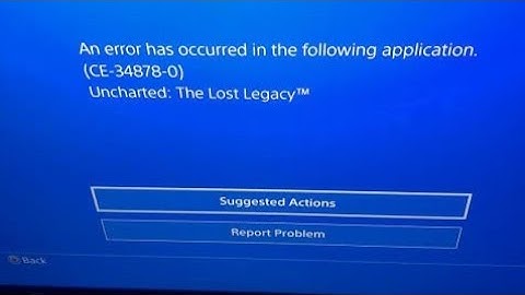 How to FIX CE-34878-0 PS4 Error Code & Fix  Crashes ps4 error 34878-0