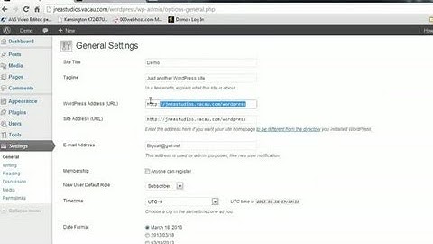 Removing WordPress From Your Blog URL : WordPress & Blog Tips