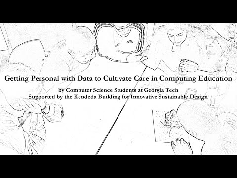 Getting Personal with Data to Cultivate Care in Computing Education