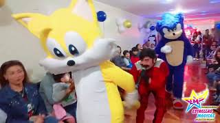 Show Infantil de SONIC con Estrellas Mágicas - Mágicamente Divertido!!!