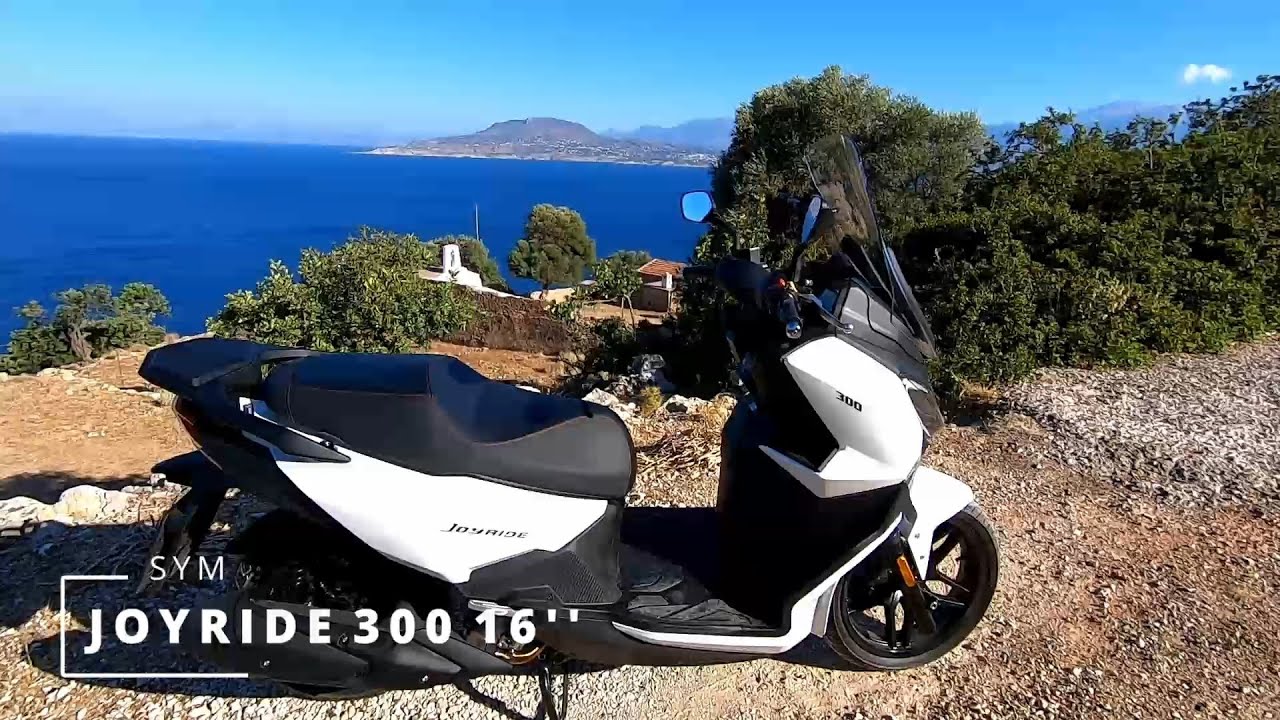 Обзор Sym Joyride 300 (joymax). Тест Kokkina Fegaria.