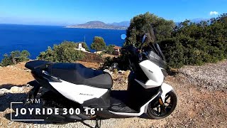 Sym Joyride 300 ( joymax ) review  .  Kokkina Fegaria test