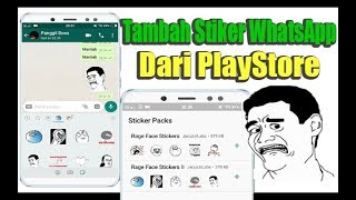 Cara Menambah Sticker MEME LUCU di WhatsApp Melalui PlayStore screenshot 3