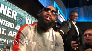 MUST WATCH Adrien Broner right after presser goes off on ceo of Mayweather promotion