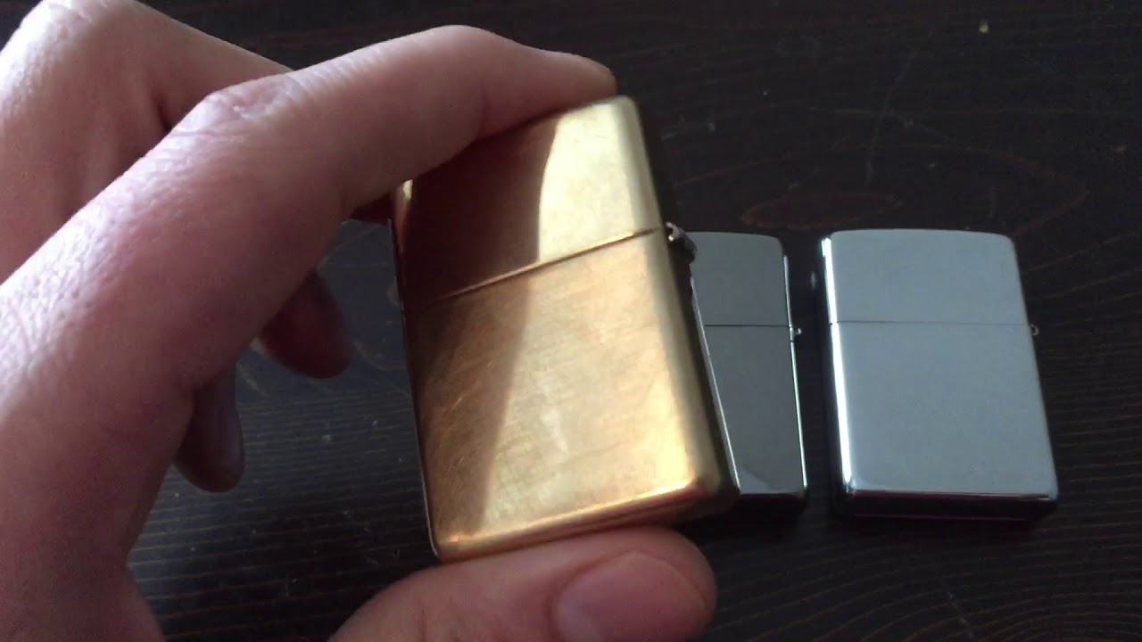 Black ice Chrome zippo. Polishing and cleaning care. - YouTube