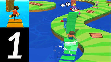 😏 SHORTCUT RUN | Stack And Take Shortcuts! | Gameplay Walkthrough | Level 1 - 10 (iOS, Android)