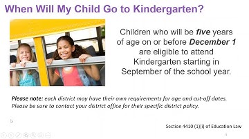 From Preschool (CPSE) to Kindergarten Committee on Special Education (CSE)