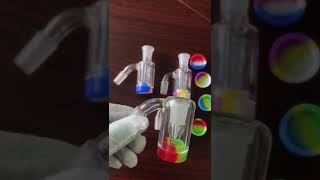 Gl Ash Catcher With 10Ml Silicone Container