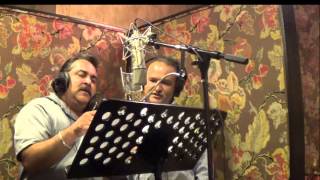 Video thumbnail of "Negami y Ram Herrera  grabando Con La Tierra Encima- behind the scenes"