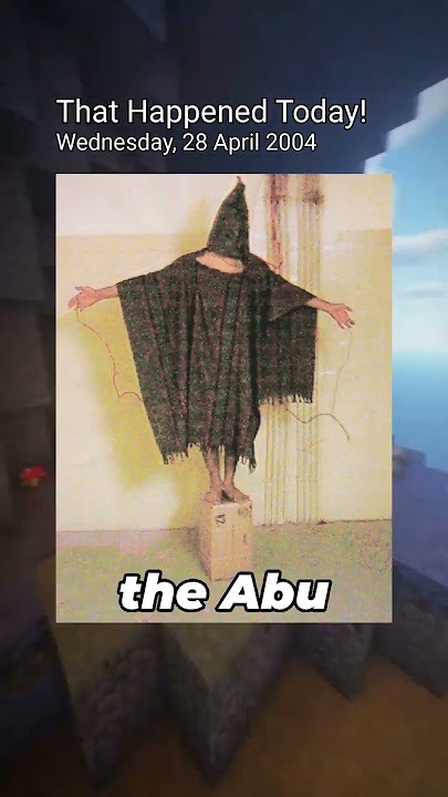 How CBS News released evidence of the Abu Ghraib torture and prisoner abuse! 📅 28 April 2004 #shorts