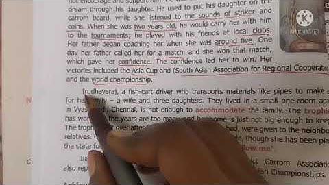 Class 8 English Unit 2 Prose Hobby turns into a successful career Section 3