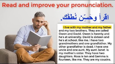 (Reading Practice (Improve your pronunciation in English