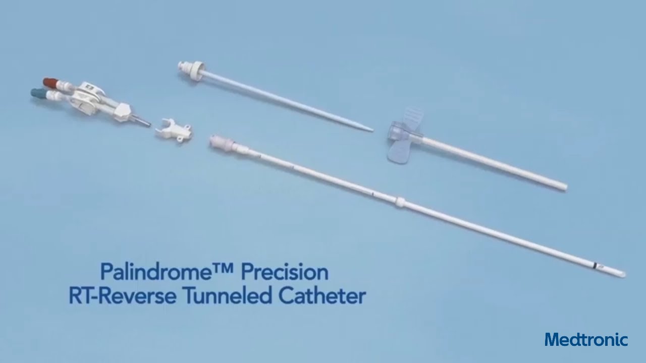 Palindrome™ Precision Video Reverse Tunneled Catheter Procedure