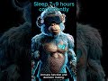 A good night's sleep