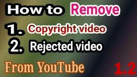 YouTube video rejected re upload allowed [Easy Solution]  videos problem updated in Hindi Urdu?