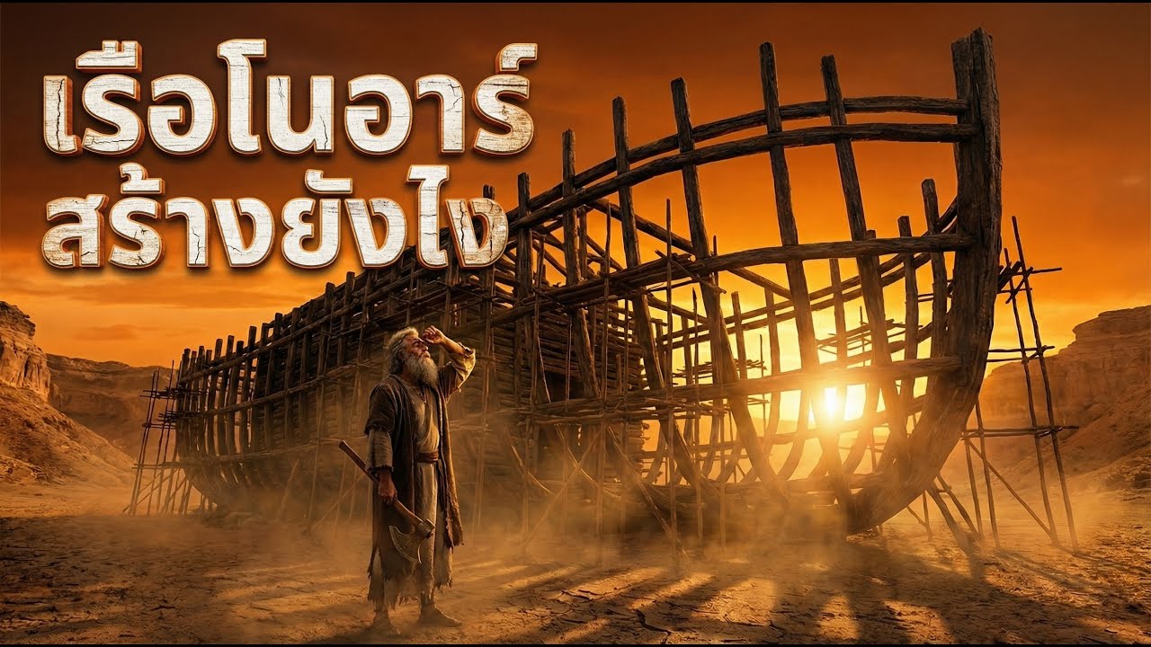 วิธีการสร้างเรือโนอาห์ : ช่างไม้ที่พระเจ้าเลือก  | PODCAST ตำนาน EP.31