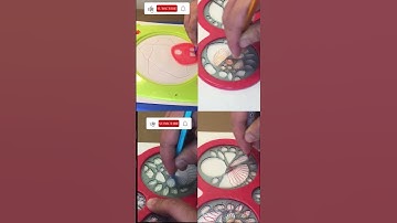 🌹 Spirograph ART 🌹Nice Geometric Design | #shorts #spirograph |#spirography #art #asmr