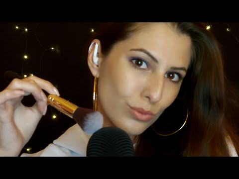 ASMR Mic Brushing and Whispering | АСМР На Български| The Power of Thoughts,Energy,Manifestation|