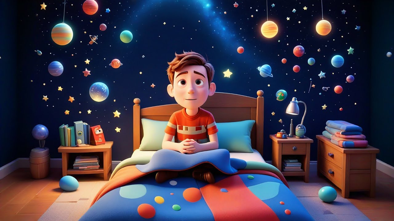 My Bed Turned Into a Rocket Ship – Nursery Rhymes Songs for Kids 🚀🛏️