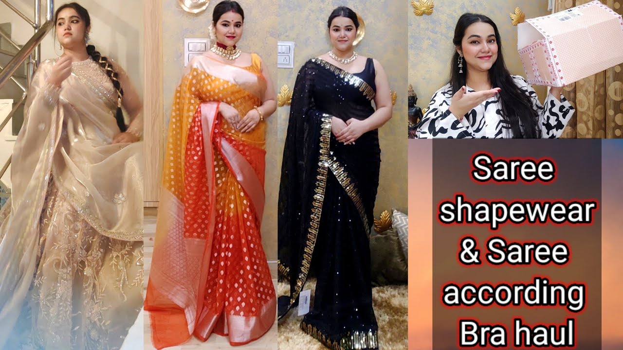 Saree shapewear & Saree Blouse according Bra from @shyaway
