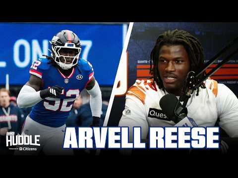 Arvell Reese Discusses Growth During His Rookie Year | Giants Huddle | New York Giants