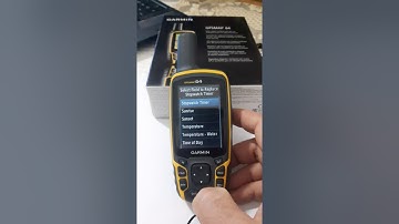 GARMIN handheld GPS pages ( TRIP computer page )