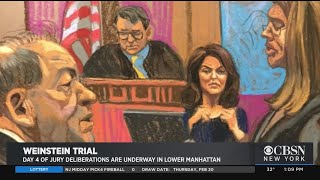 Harvey Weinstein Trial: Jury In Day 4 Of Deliberations On Rape, Sex Assault Charges