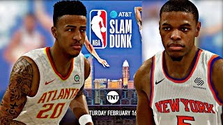 NBA LIVE 19 OFFICIAL DUNK CONTEST GAMEPLAY! WHO DO YOU THINK WILL WIN