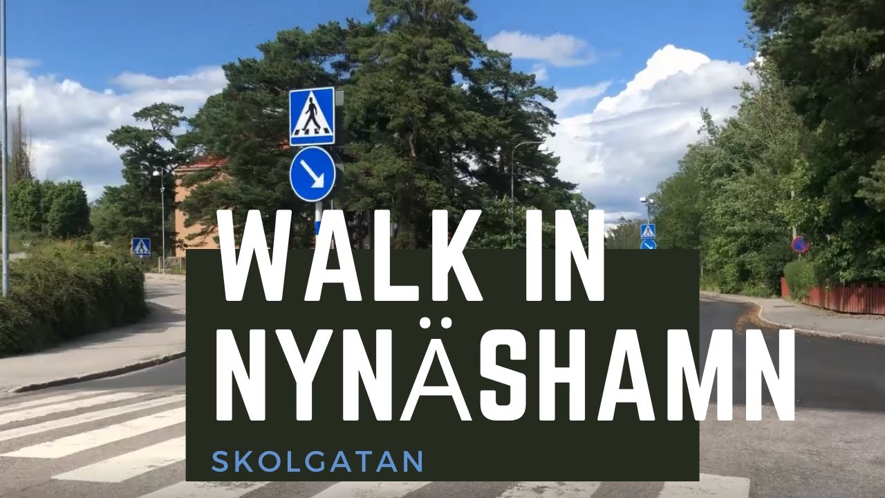 Skolgatan Nynäshamn, Stockholm Sweden