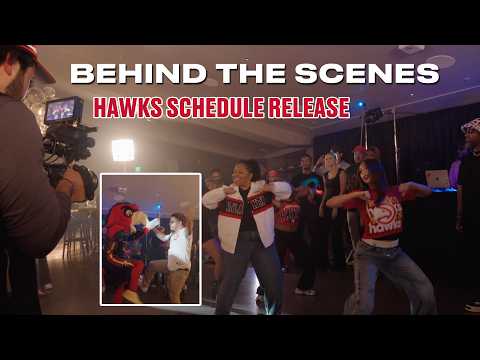 Behind The Scenes: Atlanta vs. Everybody 🪩 2026-27 Schedule Release Video