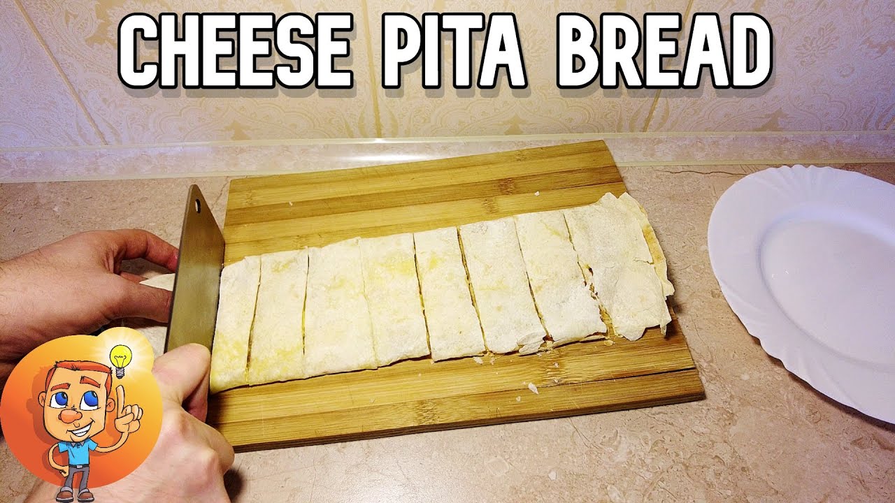 Cheese Pita Bread Recipe How to cook cheese in pita bread with garlic