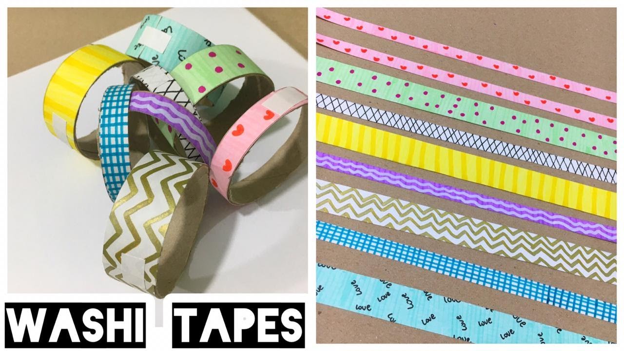 Qué es la washi tape? Conoce la cinta que usarás en todos tus