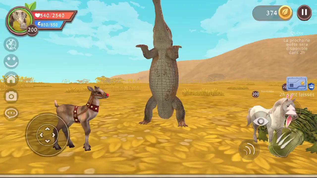 WILDCRAFT _CROCODILE_LV 200 🐊💚 YouTube