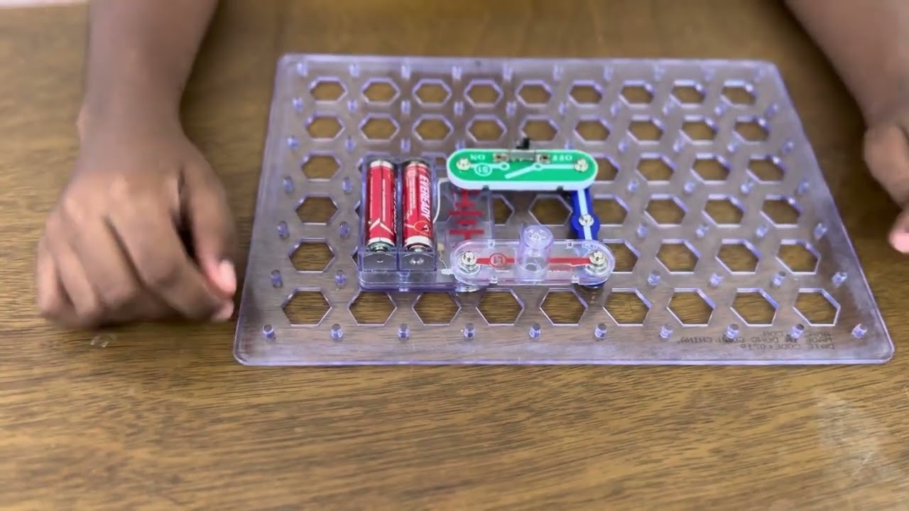 Snap Circuit Project 1 with Mahathru