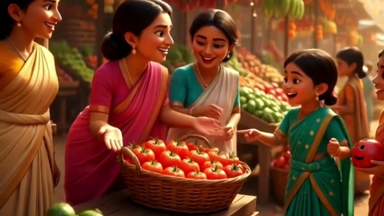 लकड़ी की गाड़ी | बारिश में घोड़ा मस्ती करता हुआ 🐴🌧 | Hindi Kids Rhyme | Fun Cartoon Song