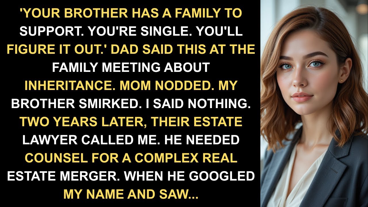 At the Family Meeting, My Parents Said 