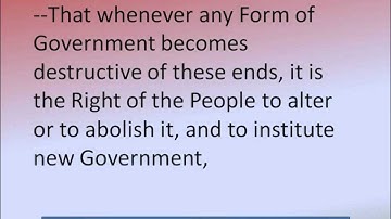 Declaration of Independence - Hear and Read the Full Text - Thomas Jefferson