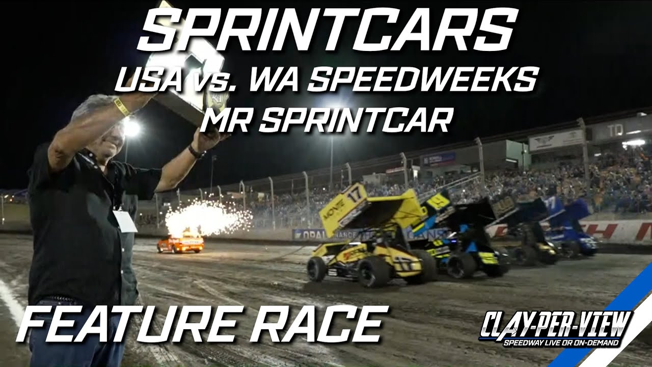 Sprintcars | USA vs. WA Speedweek - A-Main - Perth Motorplex - 21st Jan ...