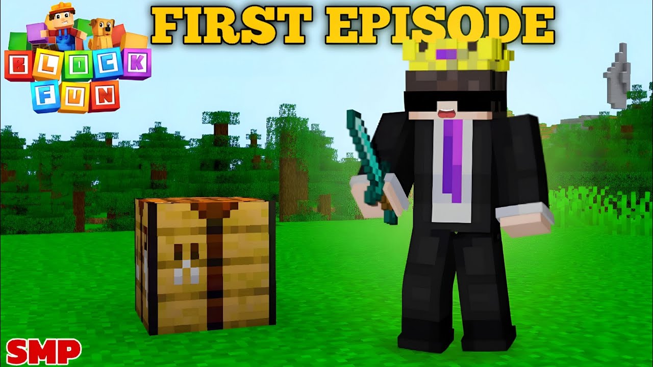 Block Fun server join Me first episode mini home 🤮 - YouTube