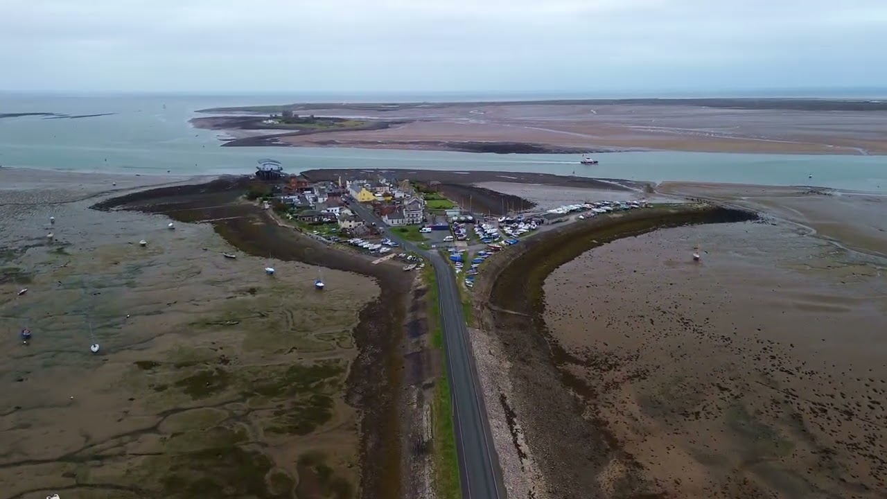 Cumbria Coast 4K - DJI MINI 3 Drone Flight - Foulney Island