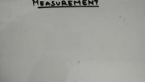 Class-4 || Maths || Ch-9 || Measurement