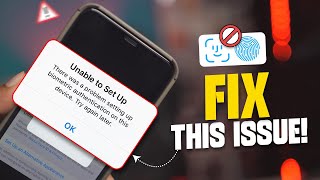 How to Fix Unable to Set Up Face ID or Touch ID on iPhone | Biometric Setup Issue