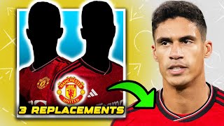 3 Players Man Utd Could Sign To Replace Raphael Varane